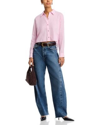 L'Agence Cosette Crop Shirt