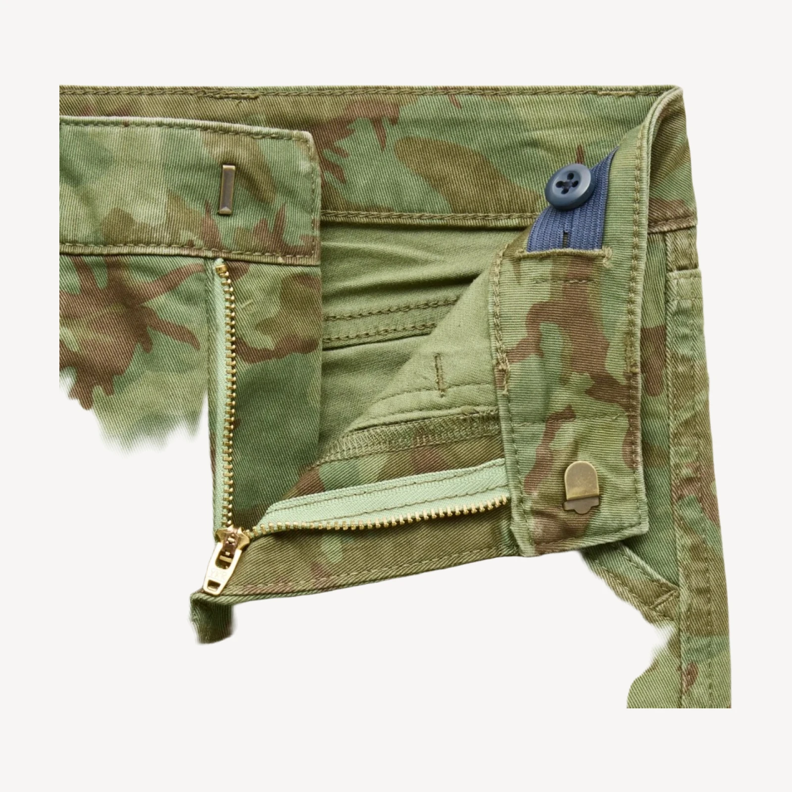 Kids' carpenter pant in camo print