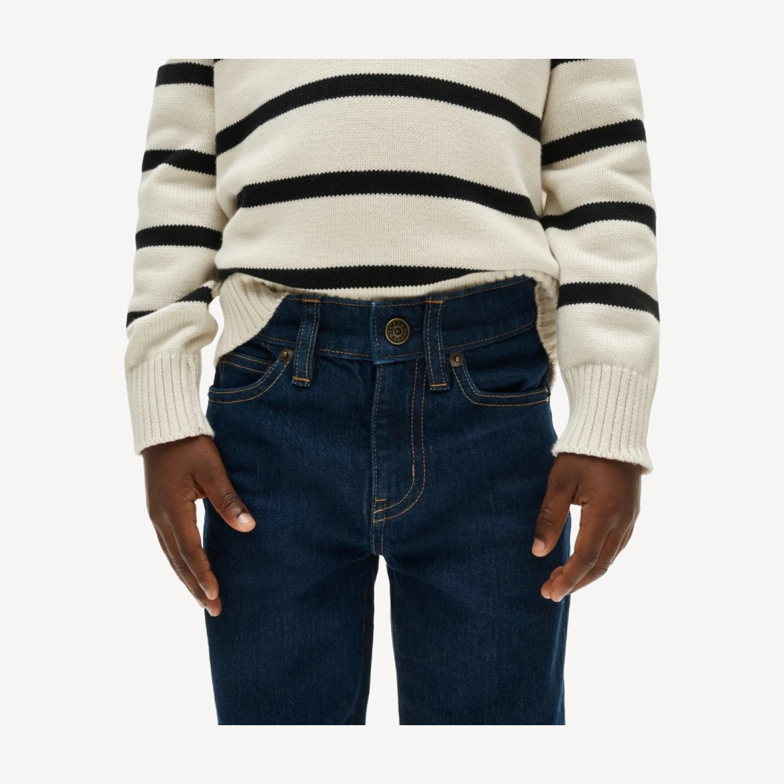 Kids' straight-fit jean in calypso wash