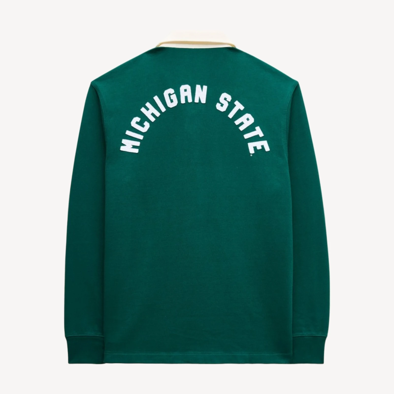 '47 x J.Crew Michigan State rugby shirt