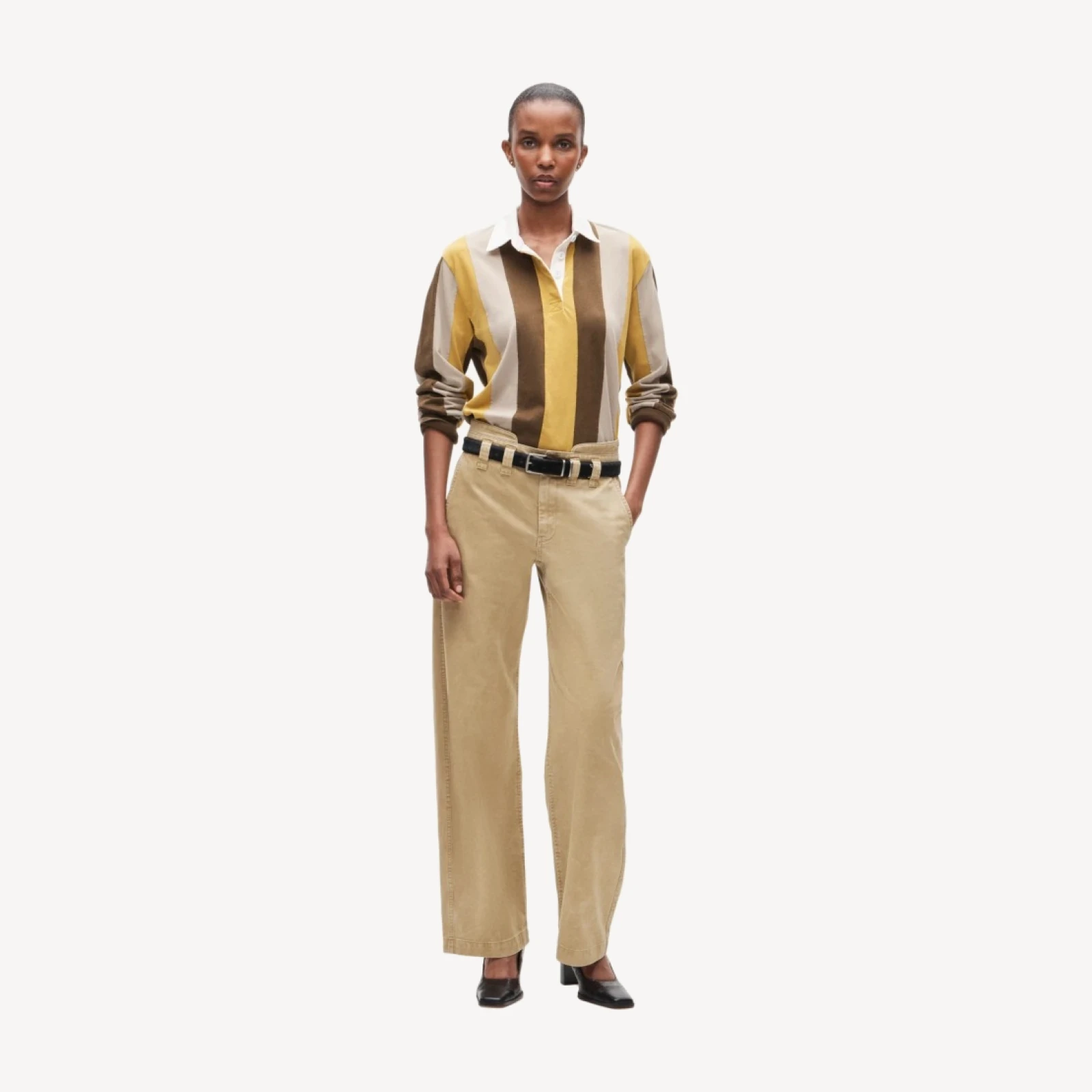 Eckhaus Latta x J.Crew rugby shirt