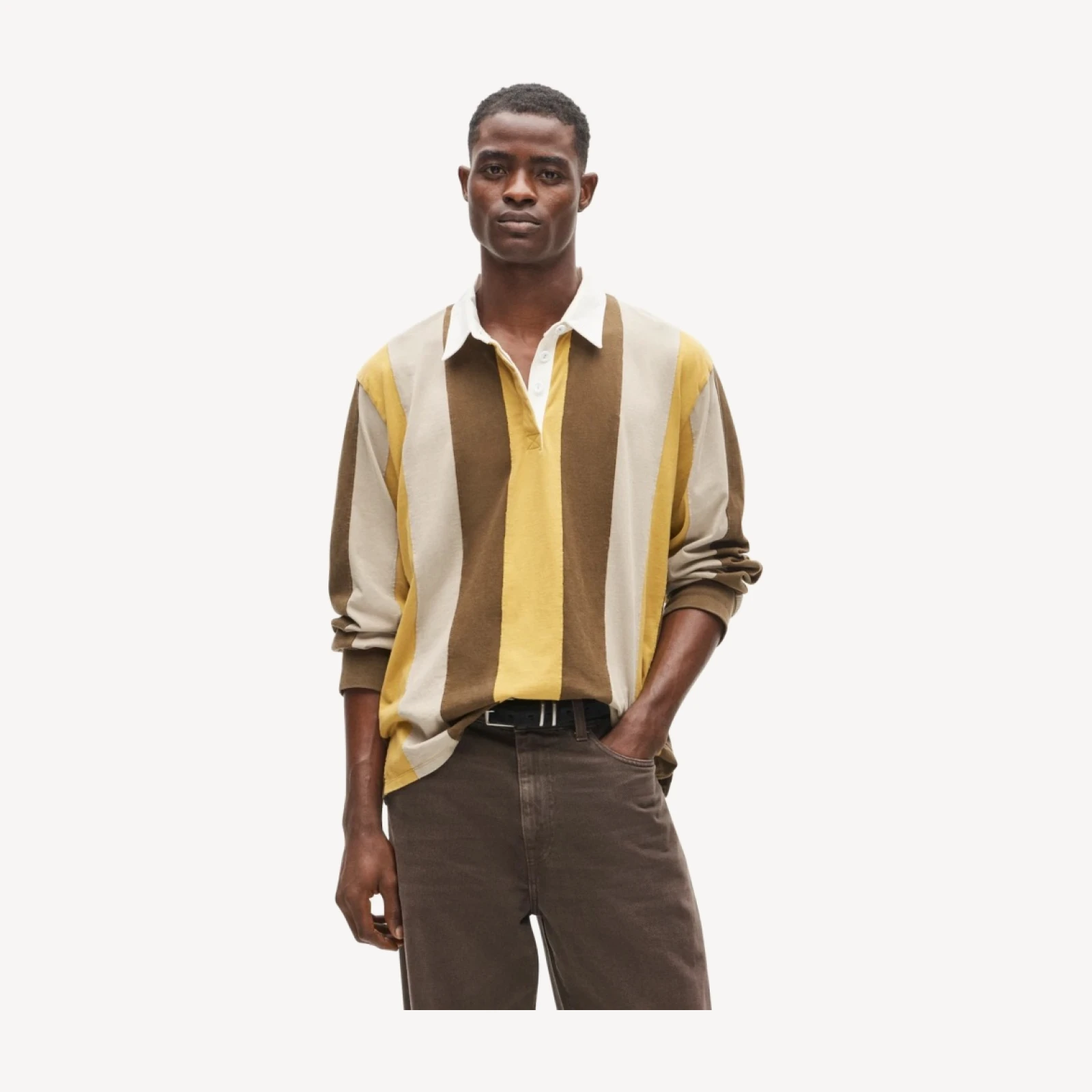 Eckhaus Latta x J.Crew rugby shirt