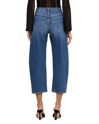 L'Agence Mallis High Rise Barrel Leg Jeans in Orwood