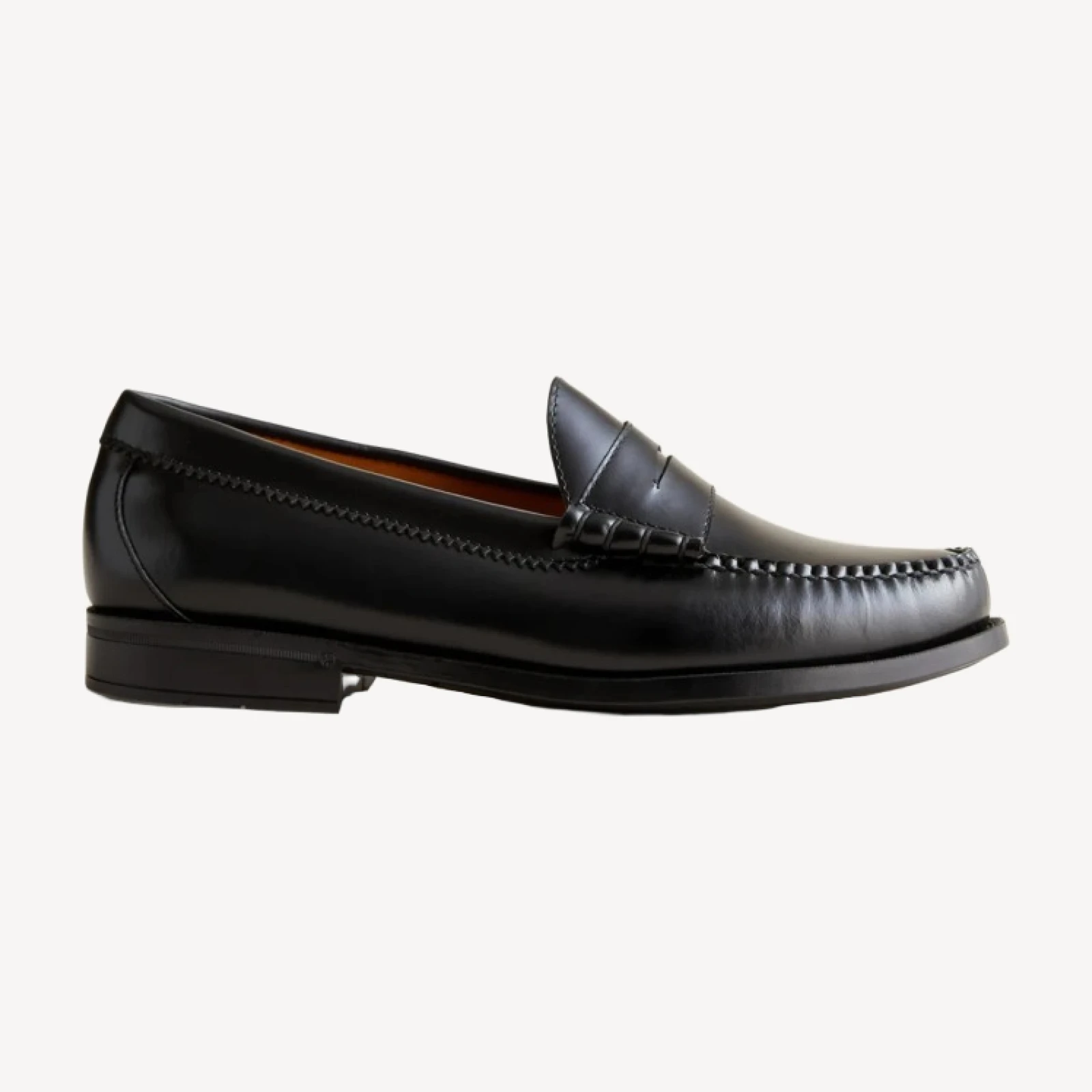 Camden leather loafers with rubber soles
