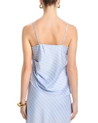 Aqua Stripe Tank Top - Exclusive