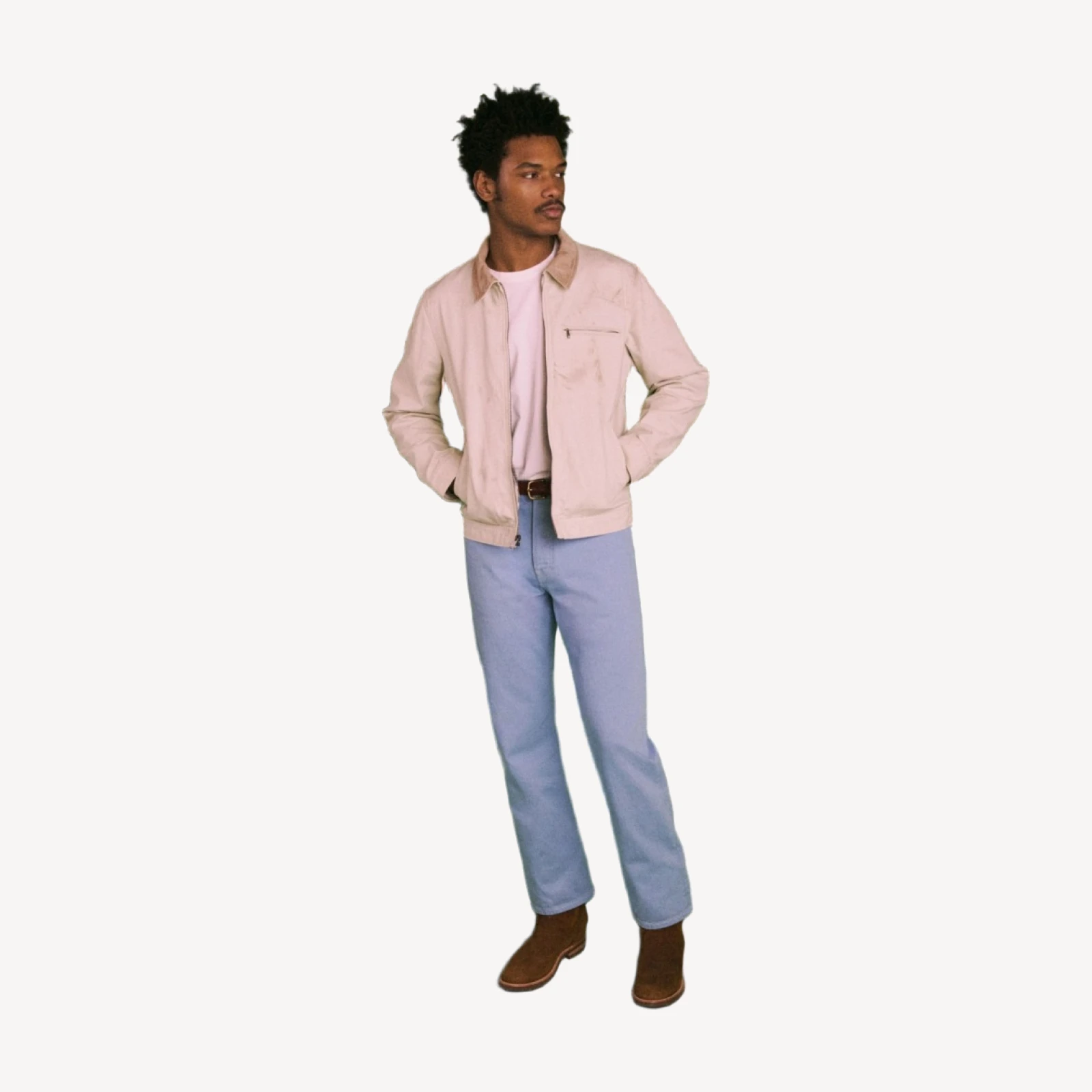 Wallace & Barnes Straight-fit jean in cotton twill