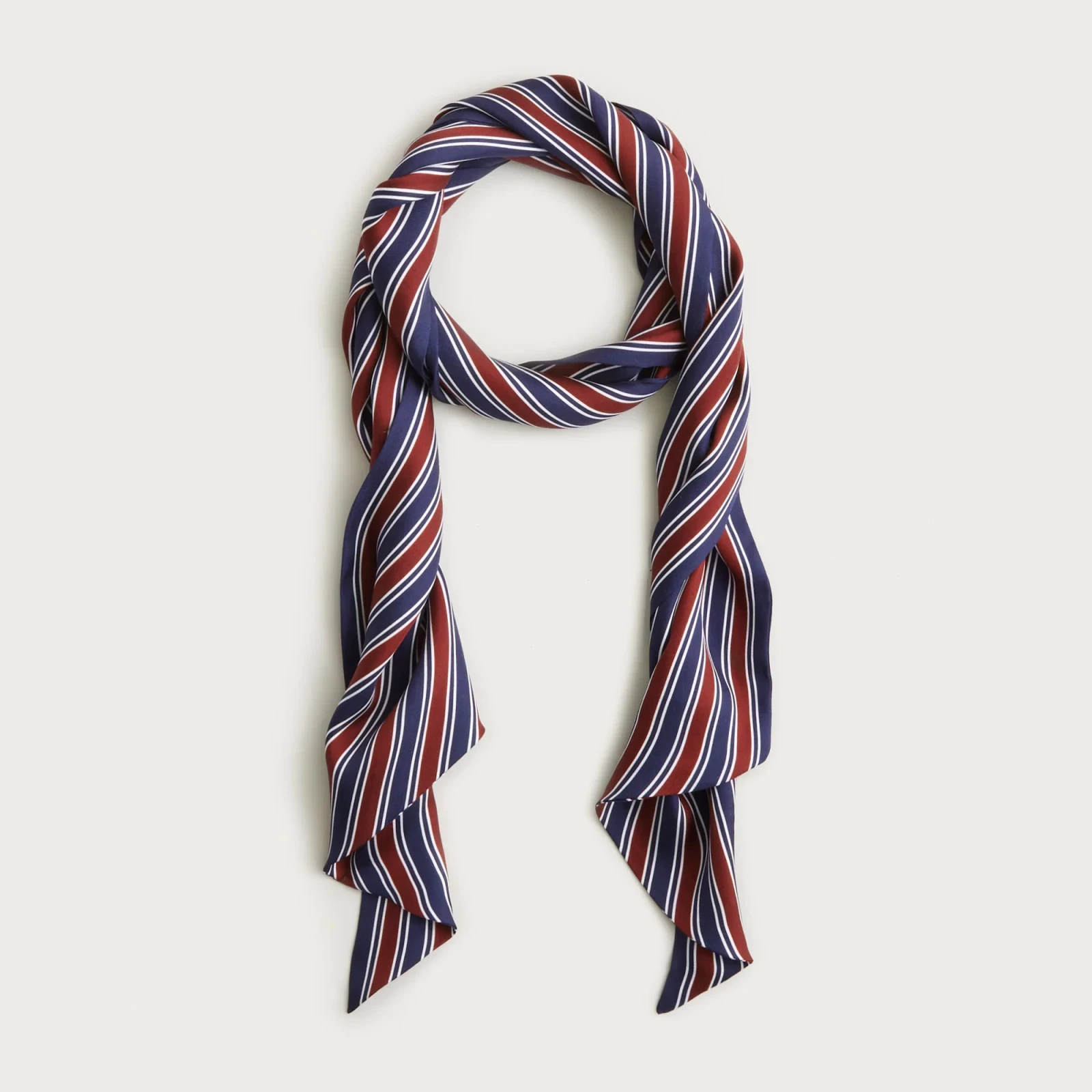 Printed silk scarf