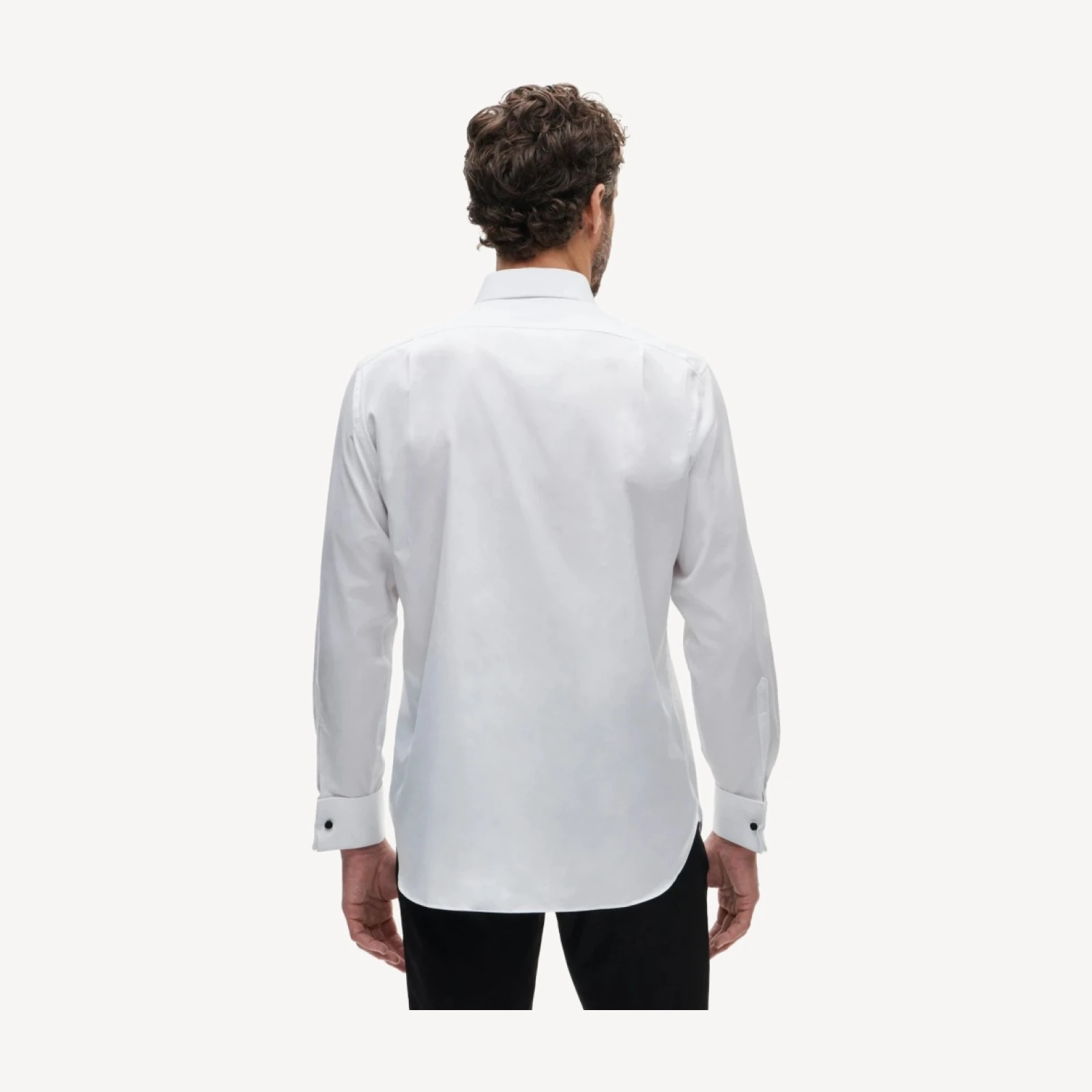Ludlow Premium cotton tuxedo shirt