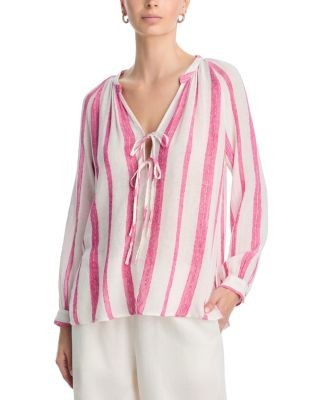 Rails Brielle Striped Tie Top