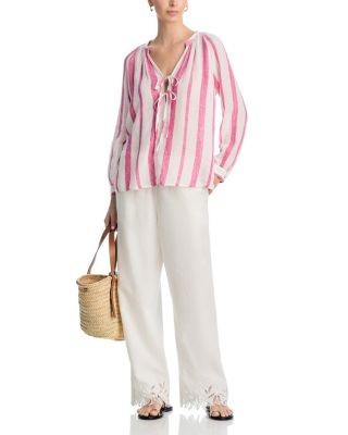 Rails Brielle Striped Tie Top