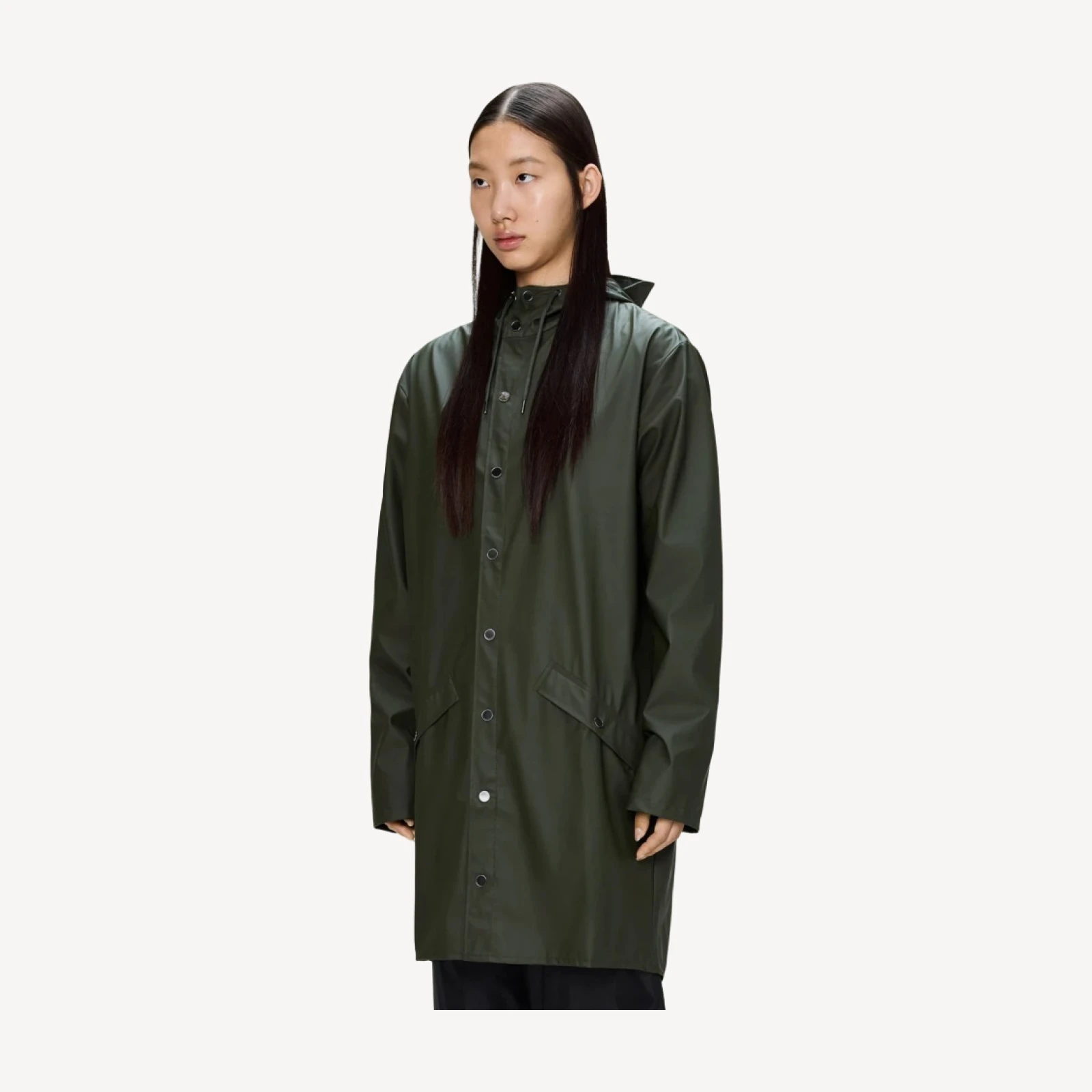 RAINS® unisex long rain jacket