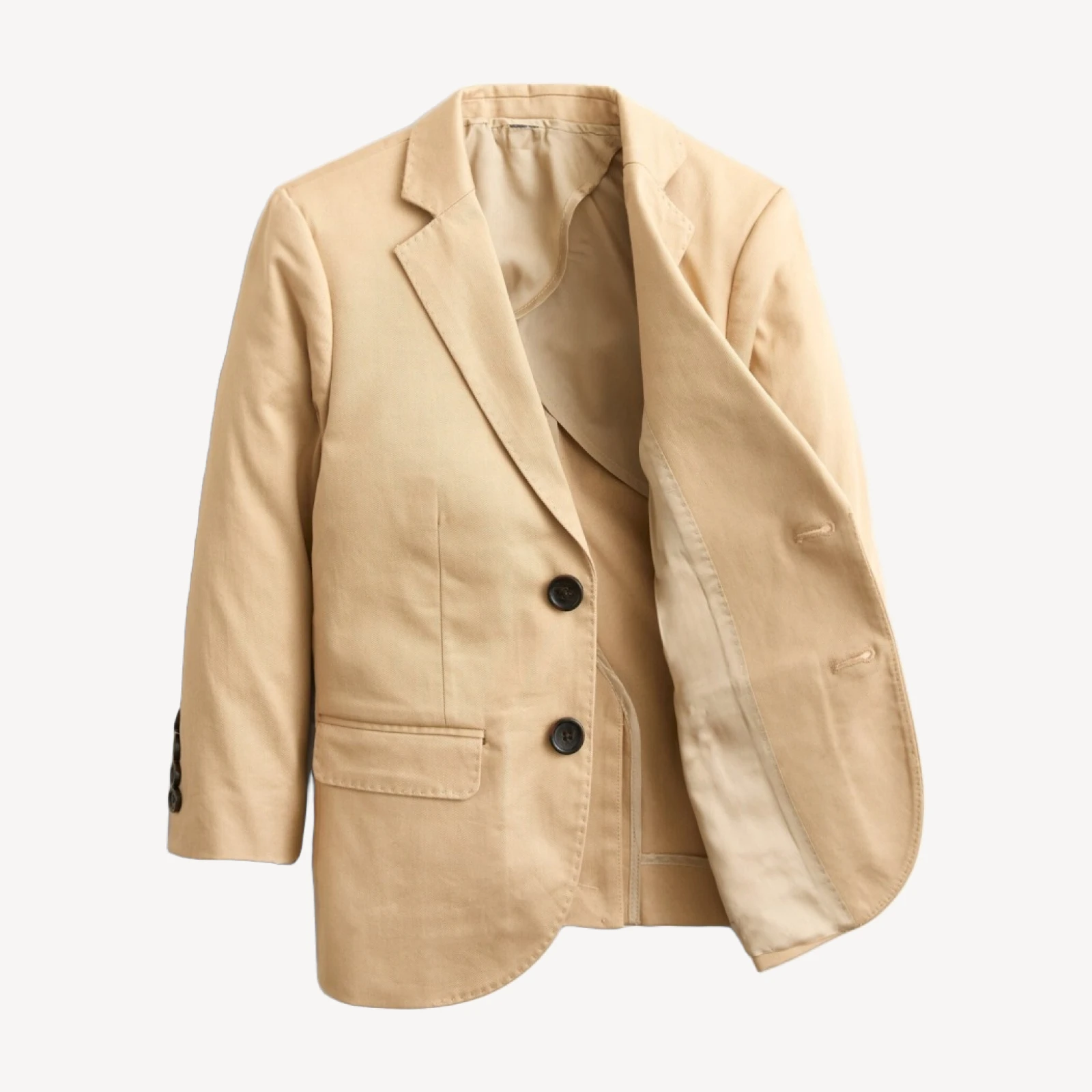 Boys' Ludlow suit jacket in chino