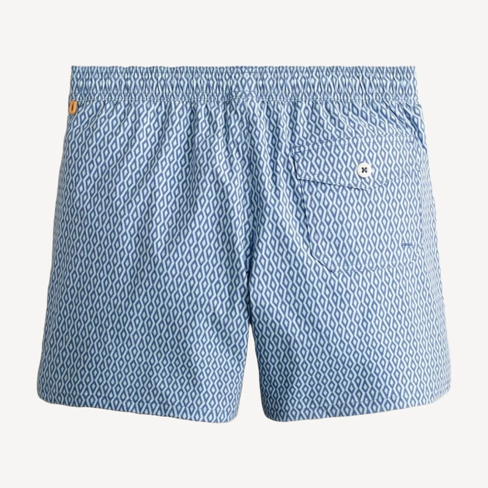 6" stretch swim trunk in print
