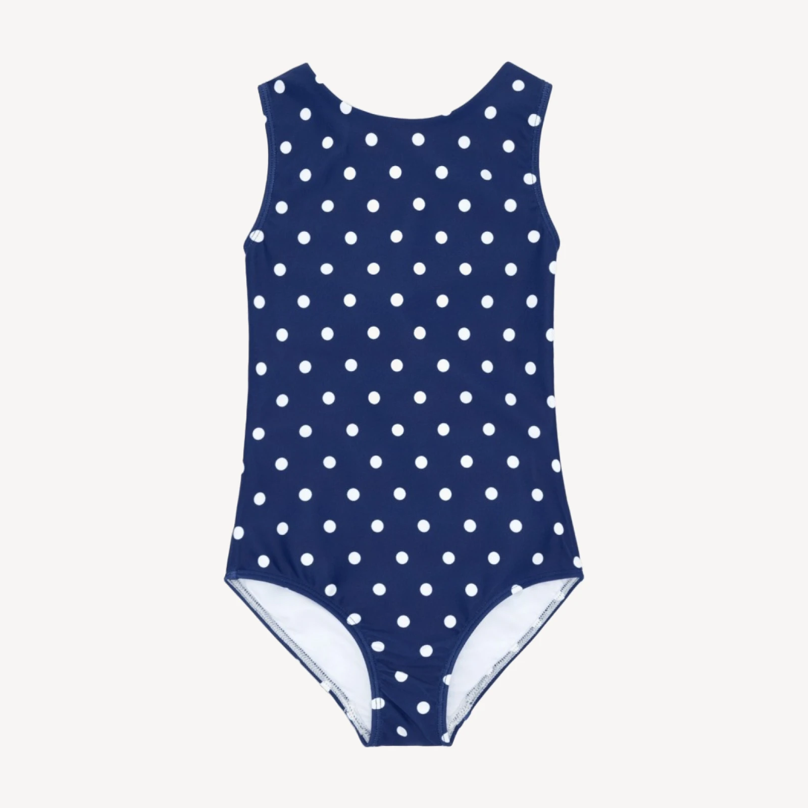 Girls' minnow™ Atlantic dot double-bow one-piece