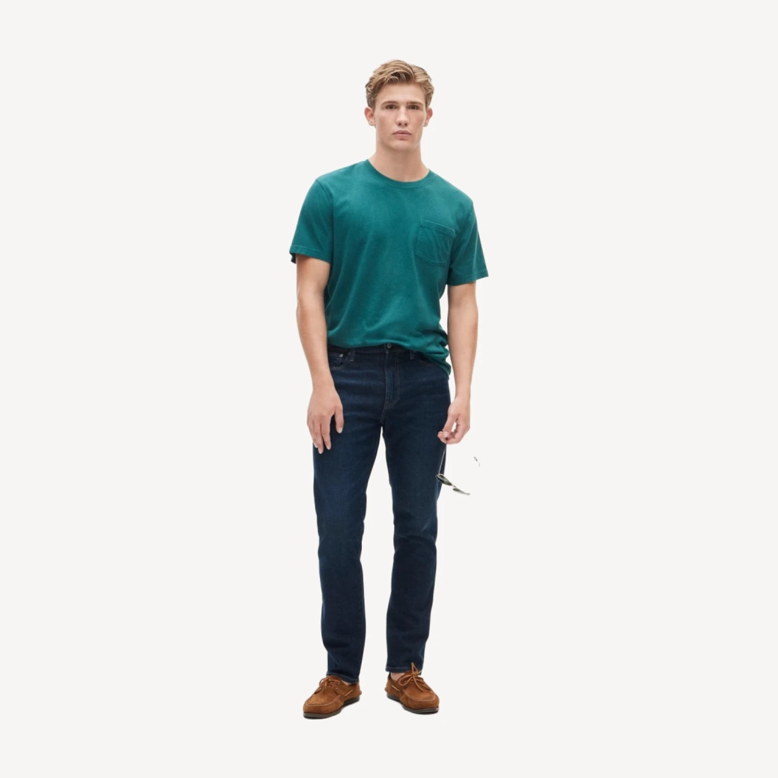 1040 Athletic Tapered-fit stretch jean in one-year wash