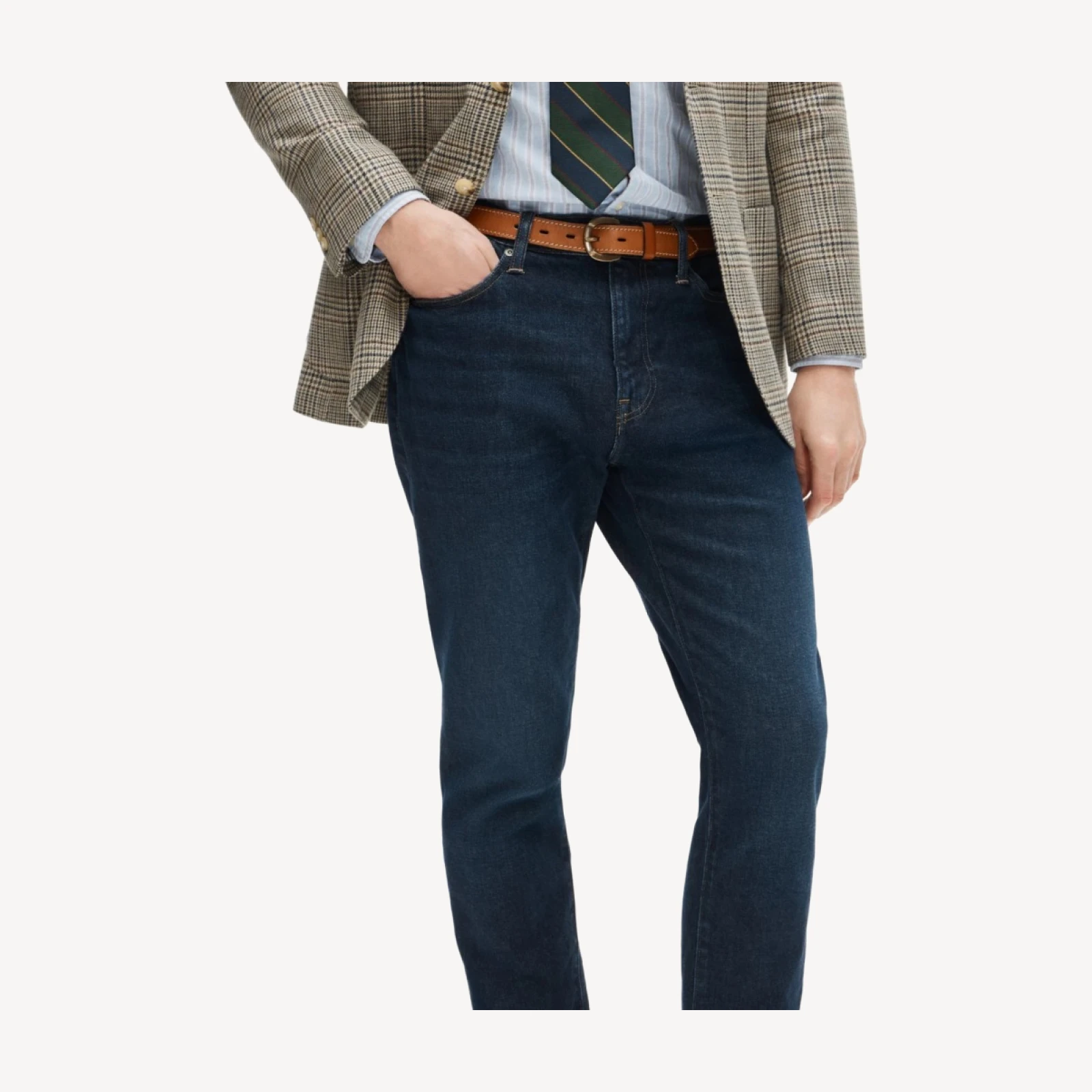 1040 Athletic Tapered-fit stretch jean in one-year wash