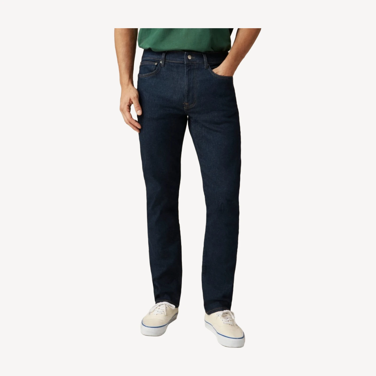 770™ Straight-fit stretch jean in aged indigo wash