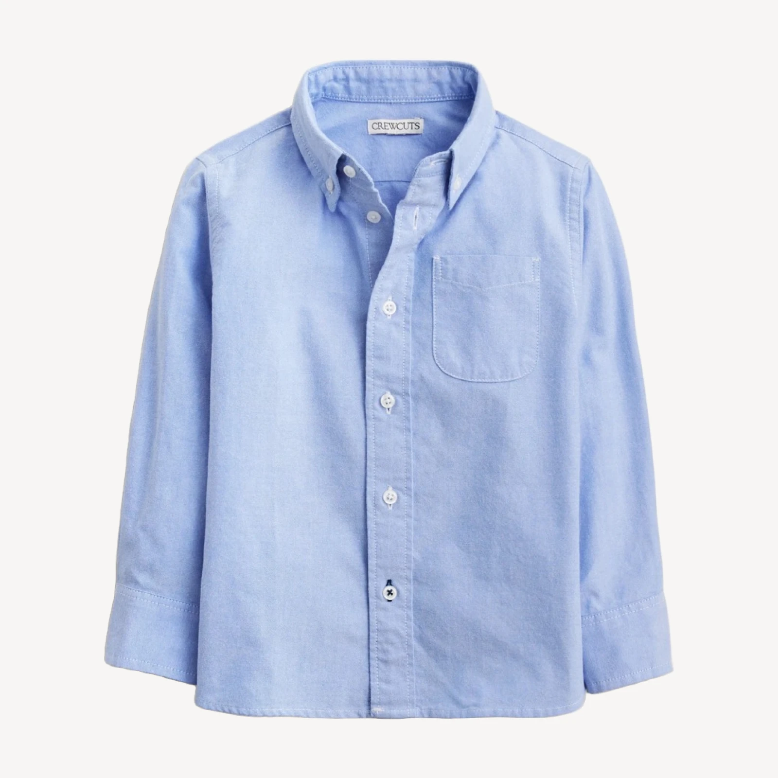 Kids' long-sleeve oxford shirt