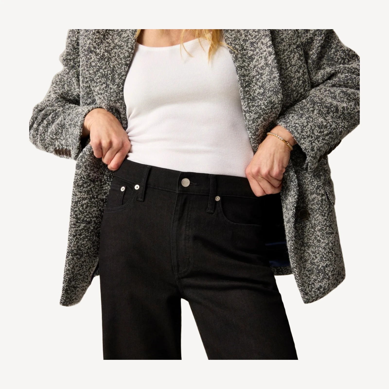 Slim-wide jean