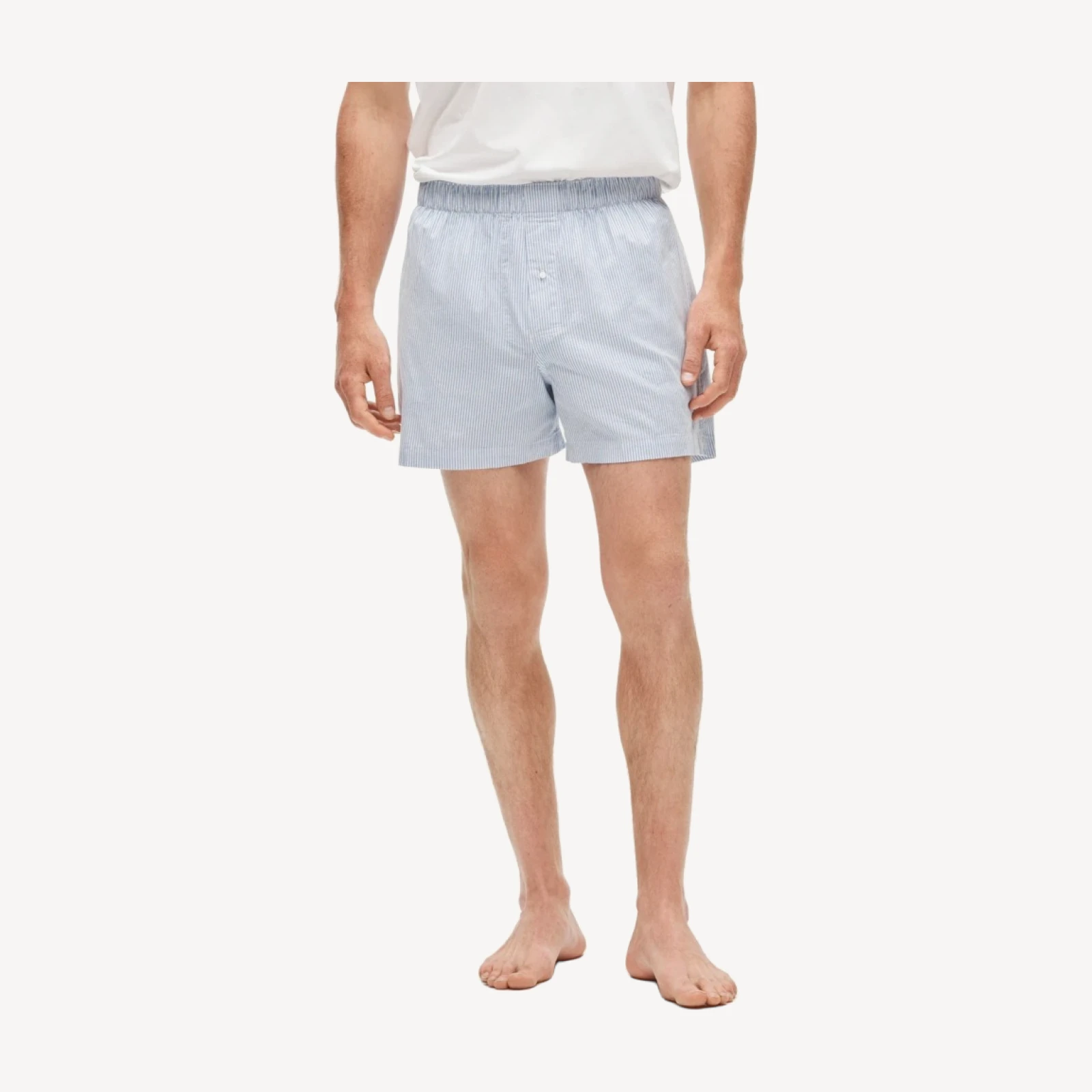 Boxer short in Broken-in organic cotton oxford