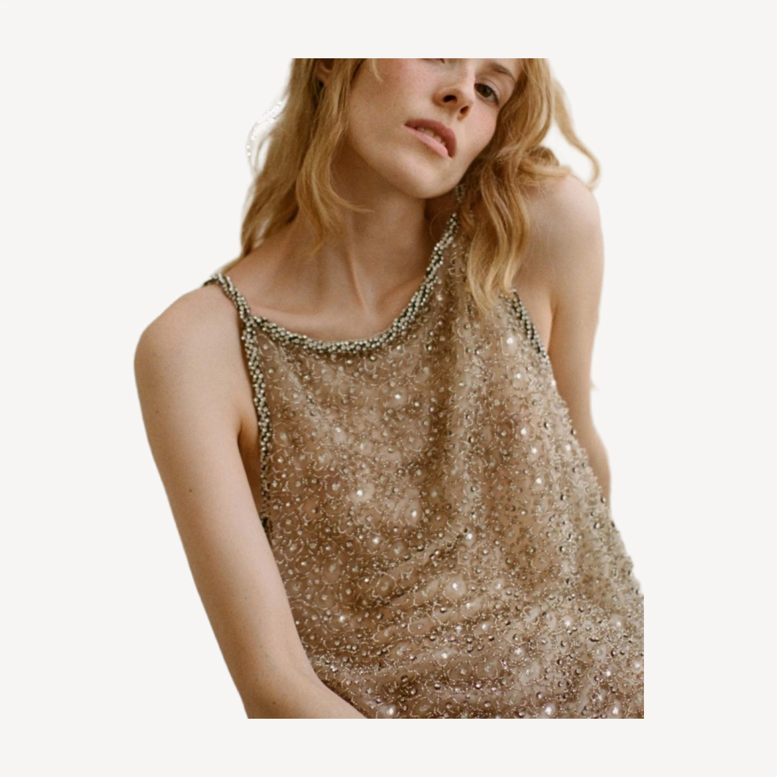 GALA DRESS -- CHAMPAGNE