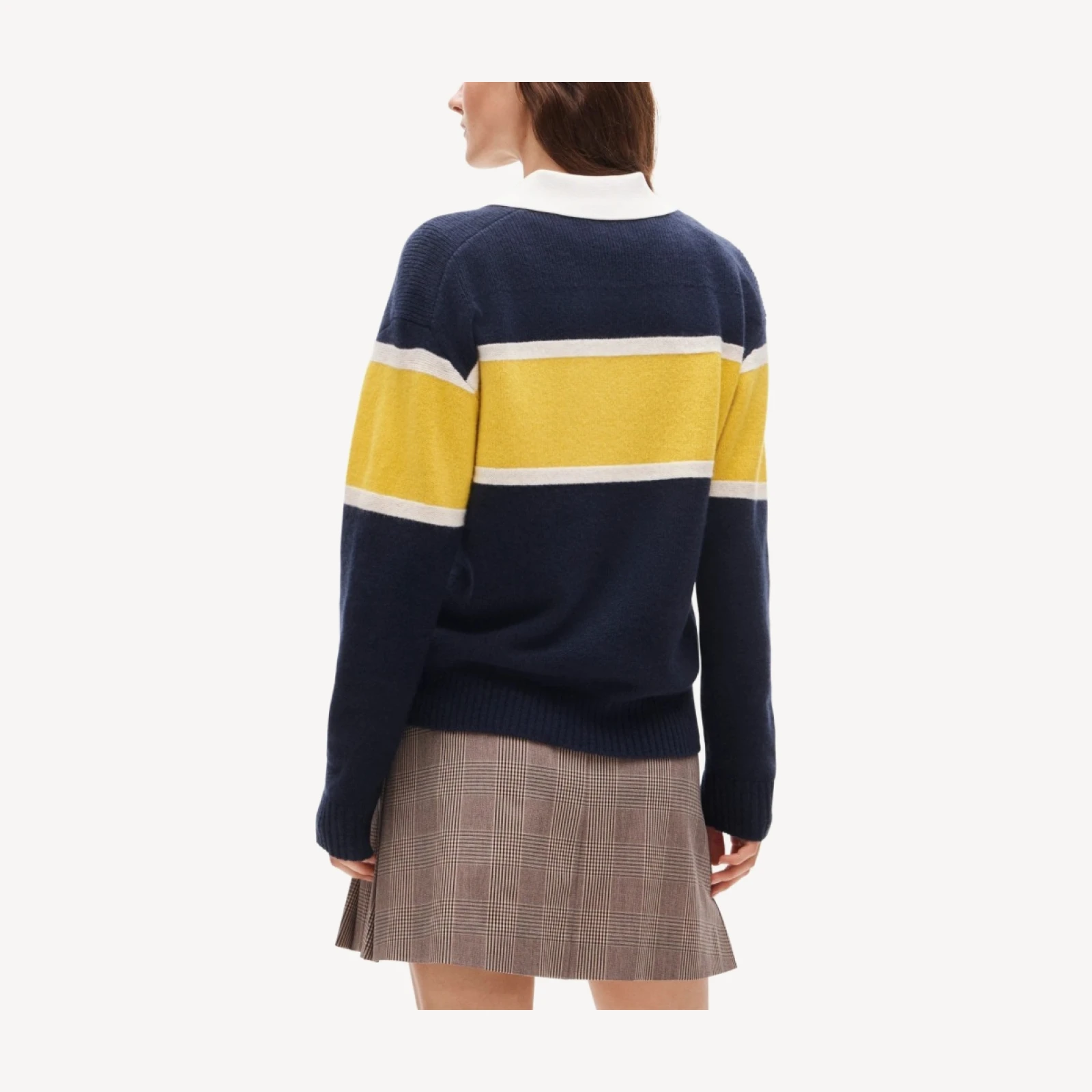 '47 x J.Crew vintage wool University of Michigan rugby