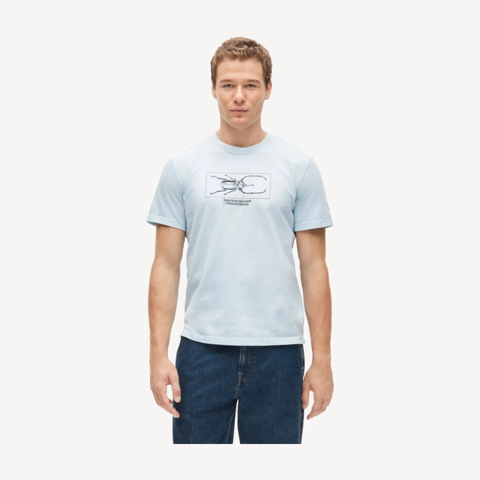 American Museum of Natural History for J.Crew graphic vintage-wash T-shirt