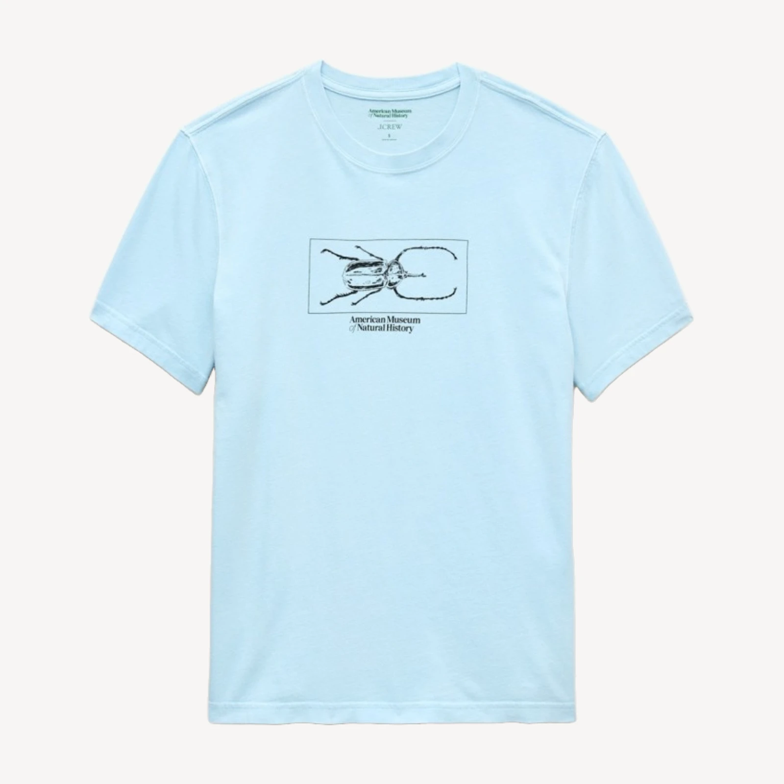 American Museum of Natural History for J.Crew graphic vintage-wash T-shirt
