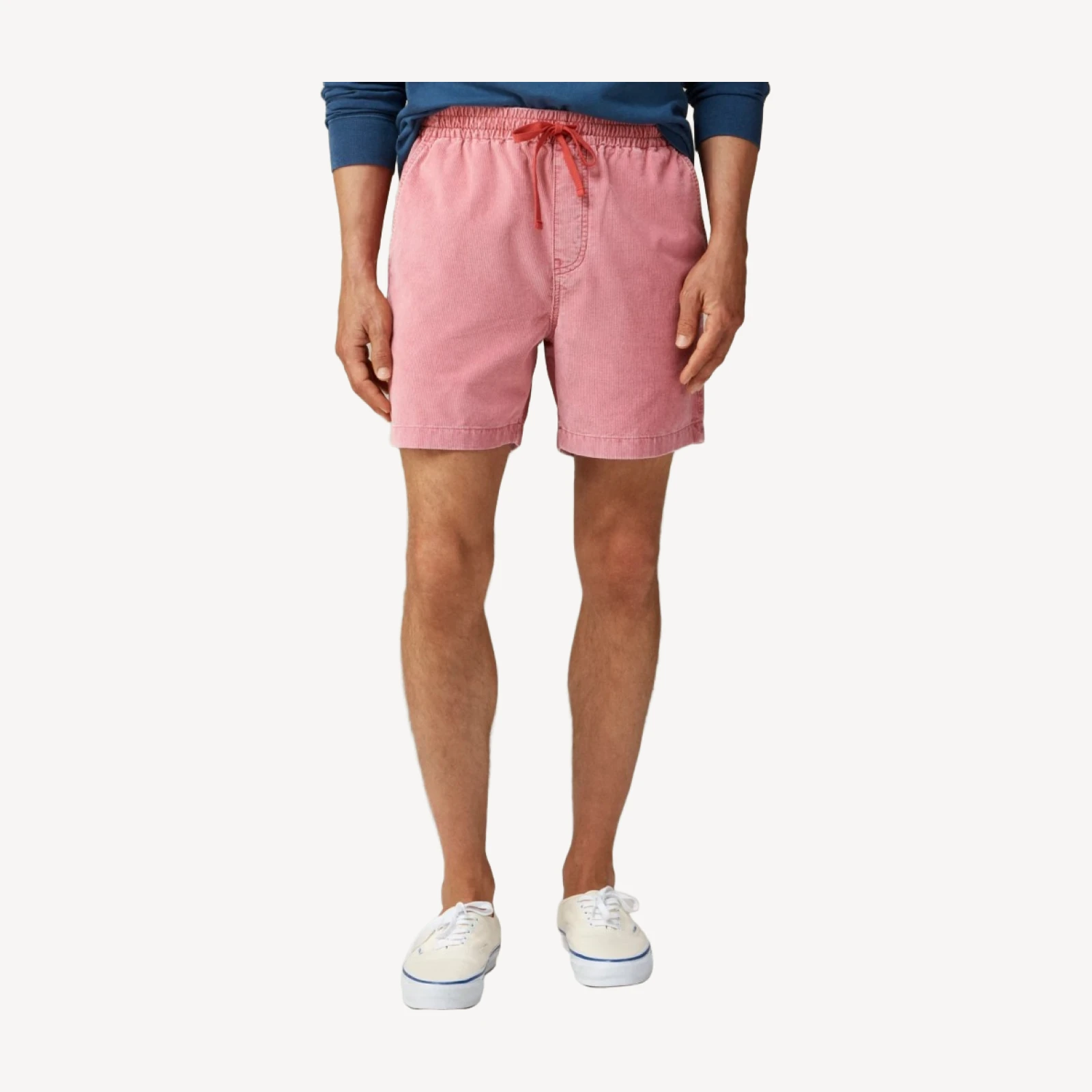 6" corduroy dock short