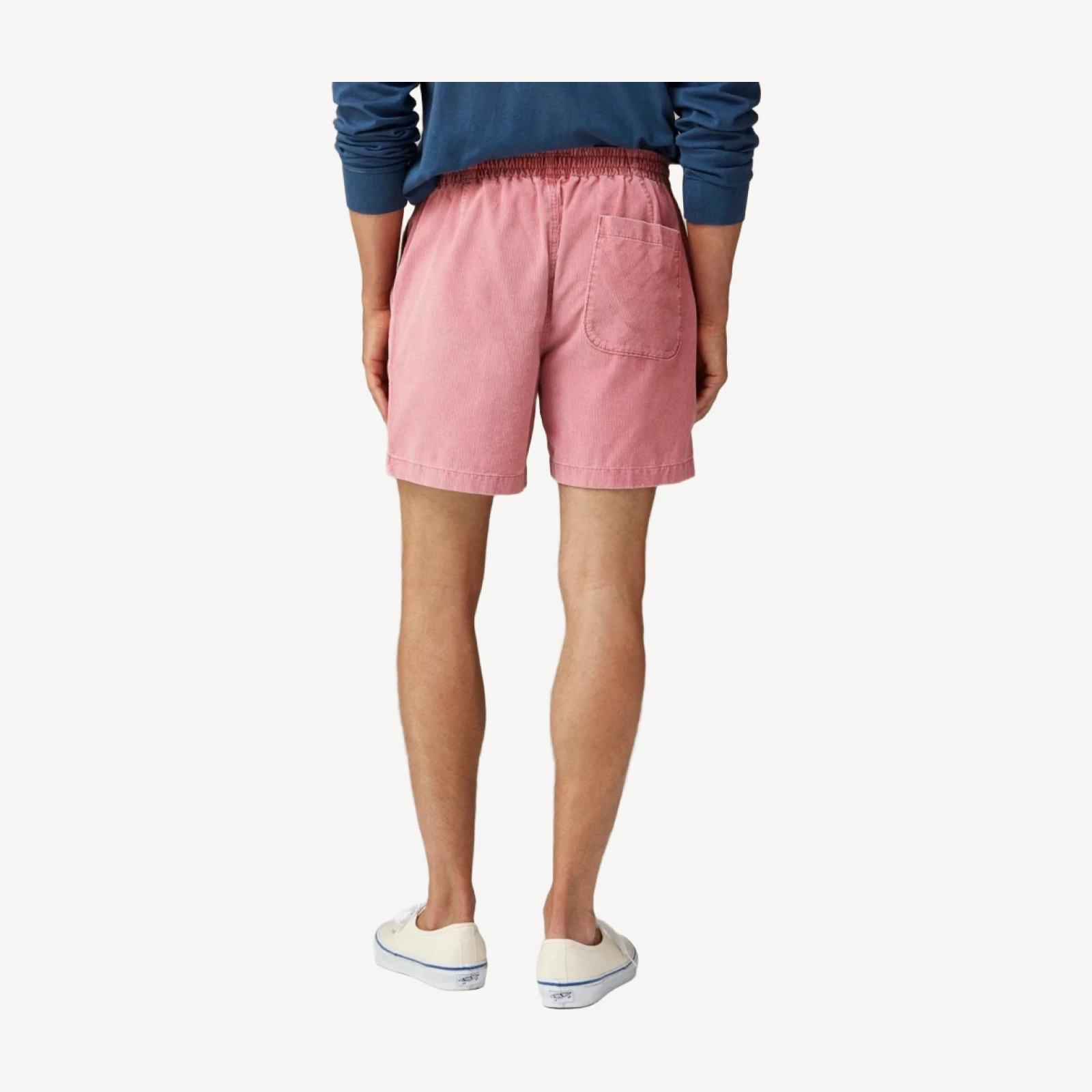 6" corduroy dock short
