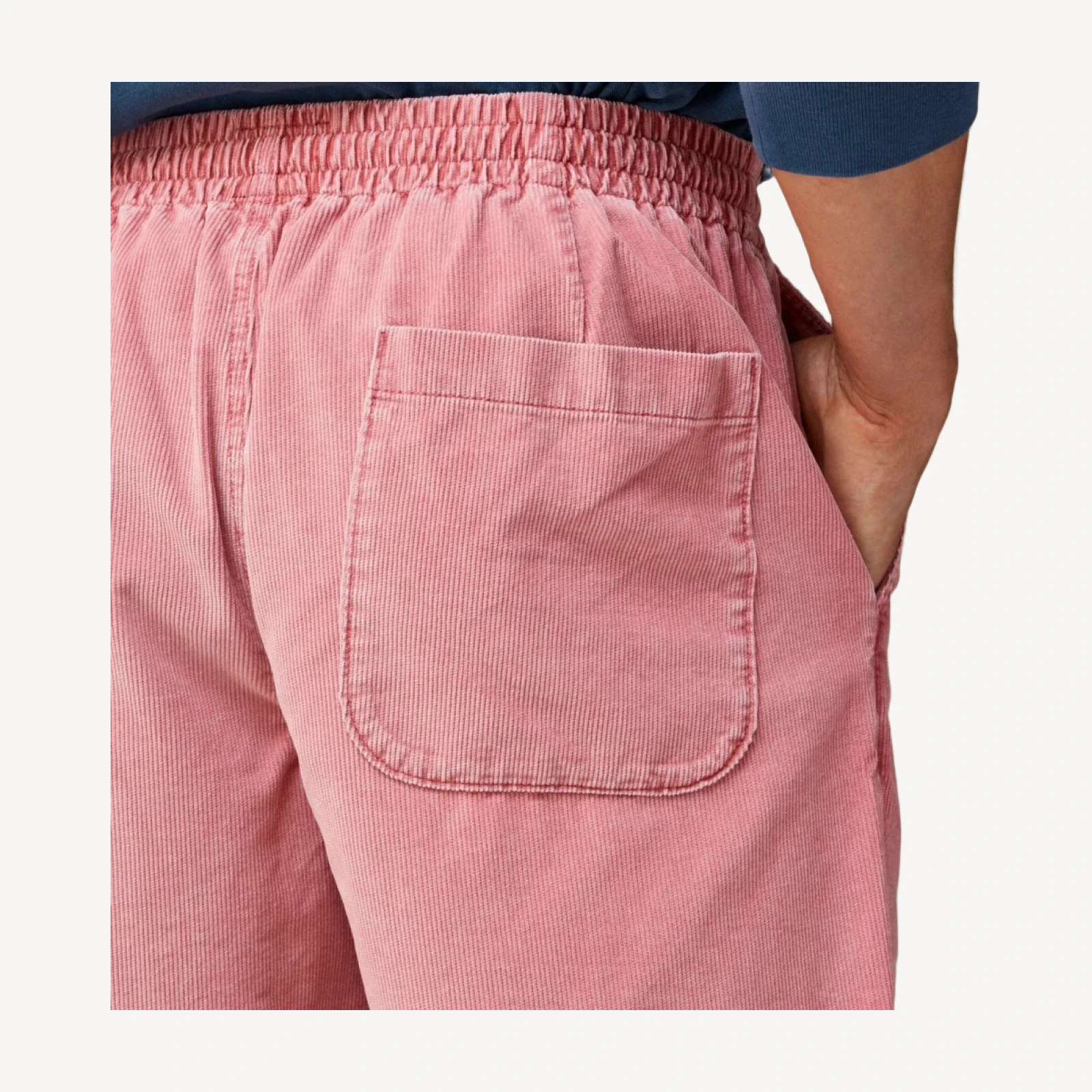 6" corduroy dock short