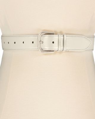 Vince Women's Double Keeper Leather Belt