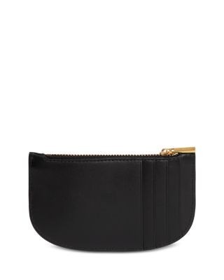 Vince Half Moon Leather Card Case