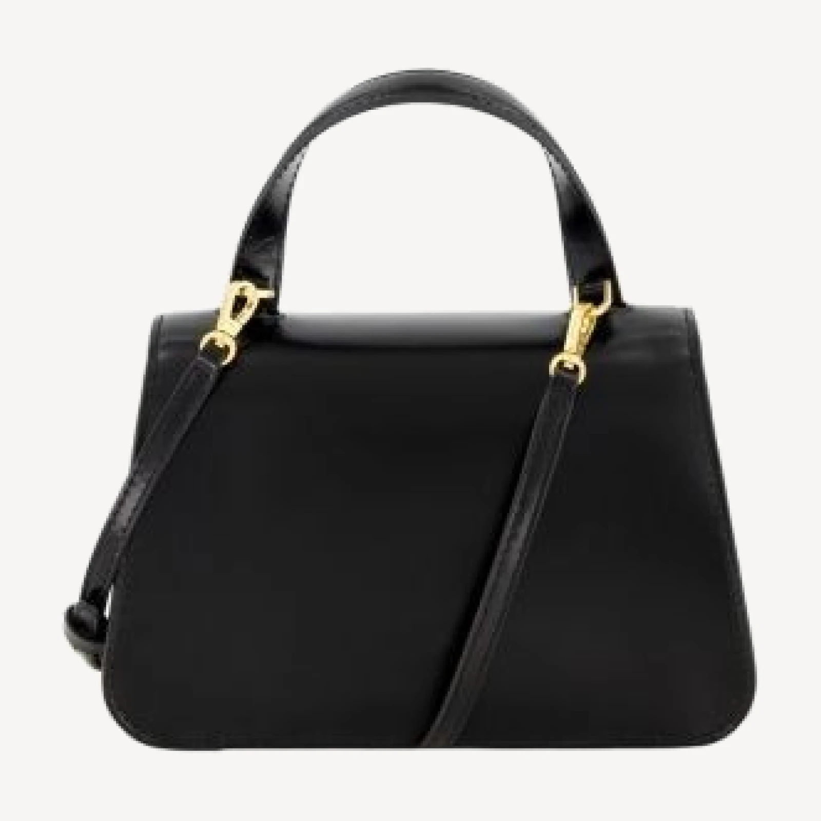 Vince Flora Mini Leather Top Handle Bag