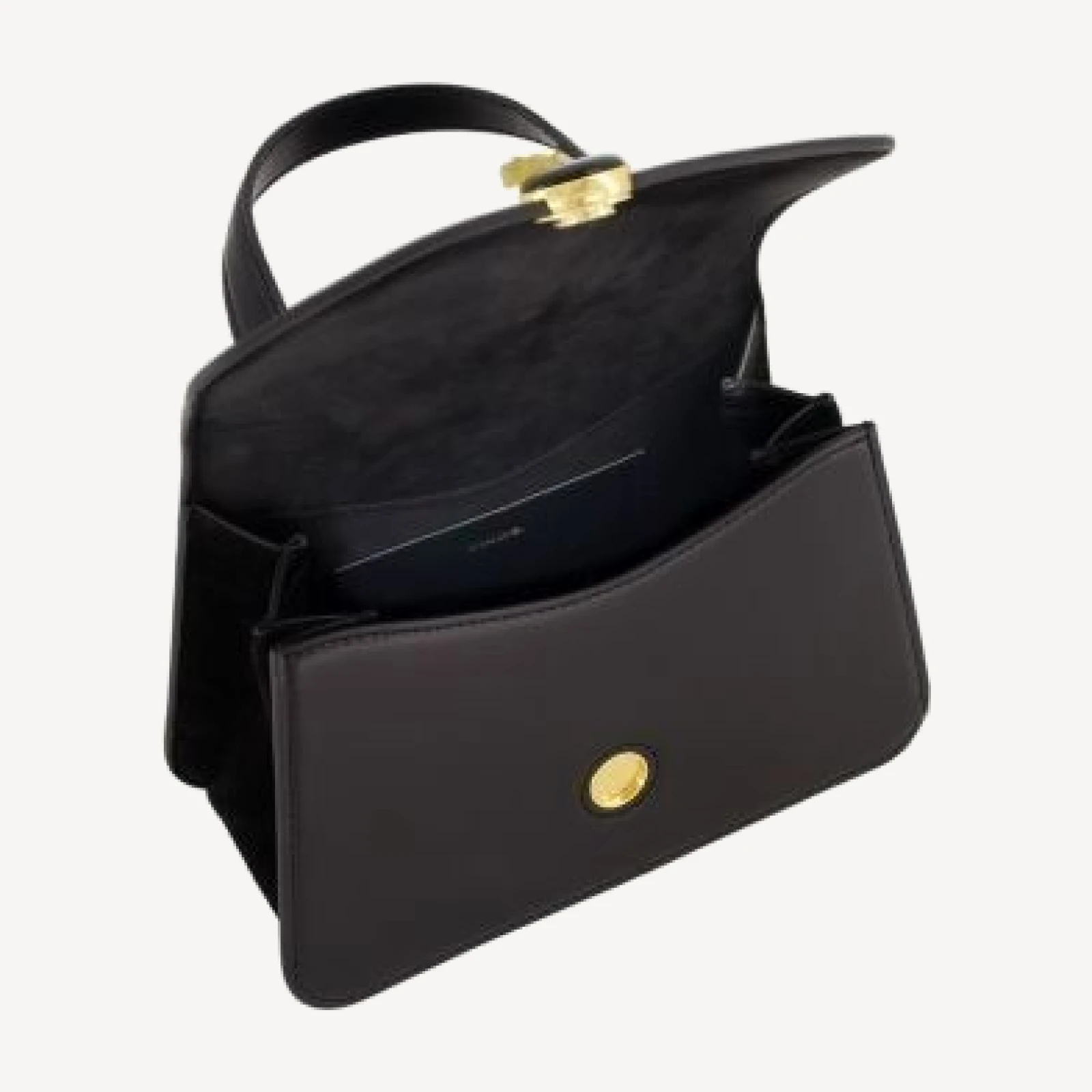 Vince Flora Mini Leather Top Handle Bag