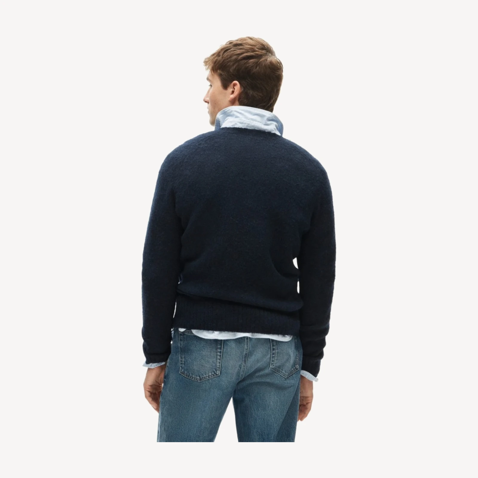 '47 x J.Crew brushed wool Virginia sweater