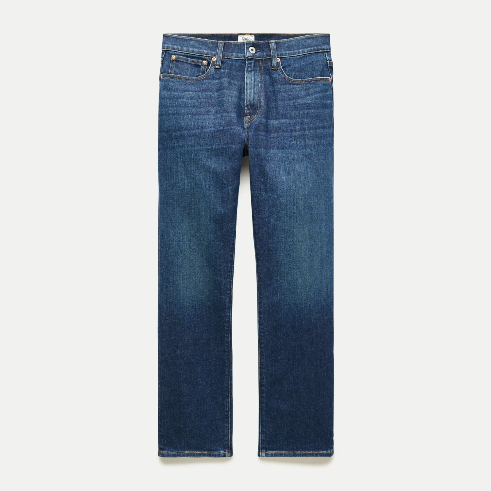Athletic Straight-fit stretch jean in one-year wash