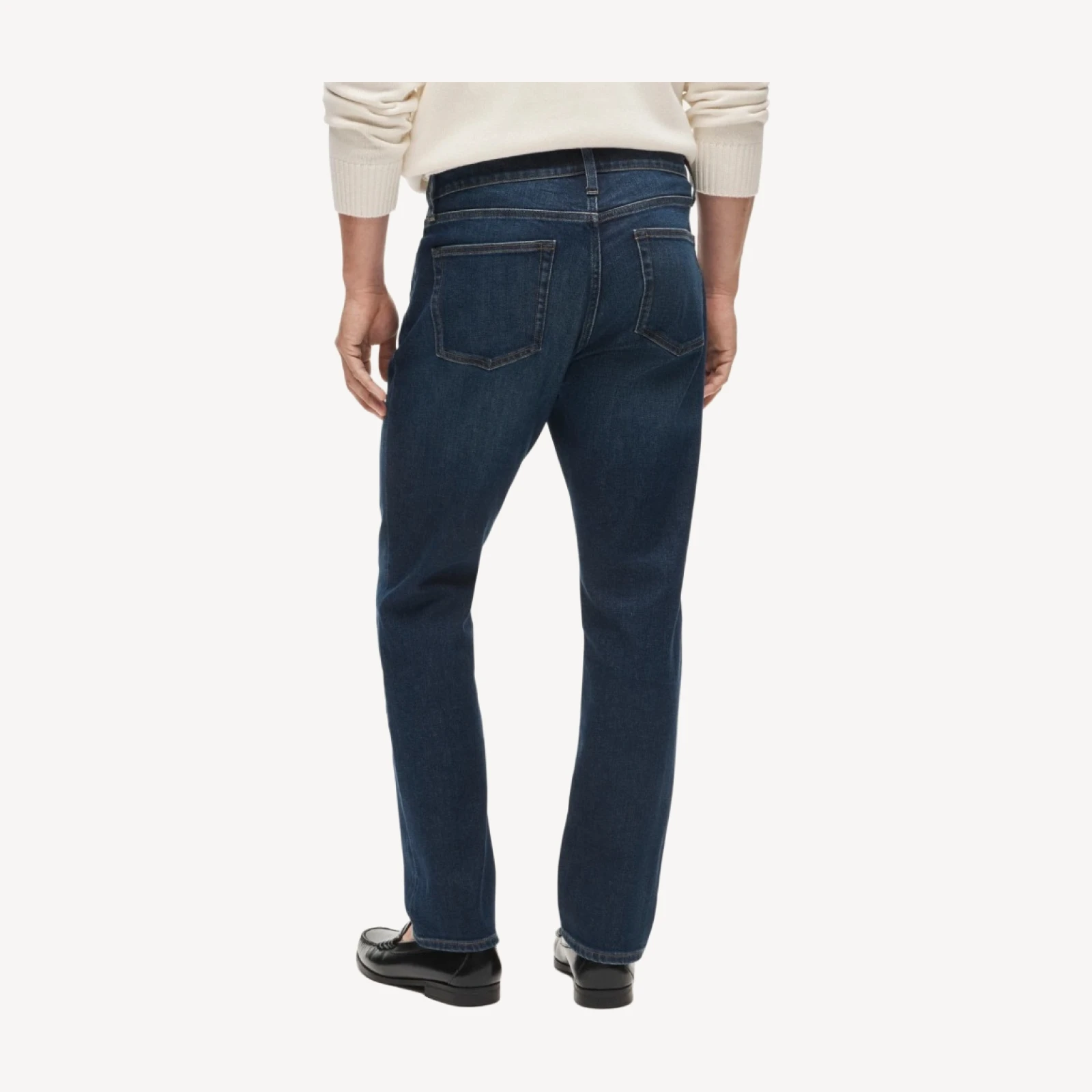 Athletic Straight-fit stretch jean in one-year wash