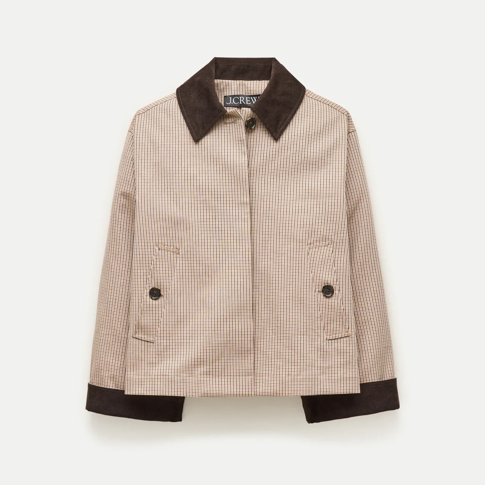 Women's 2026 Barn Jacket™ in plaid double-faced cotton