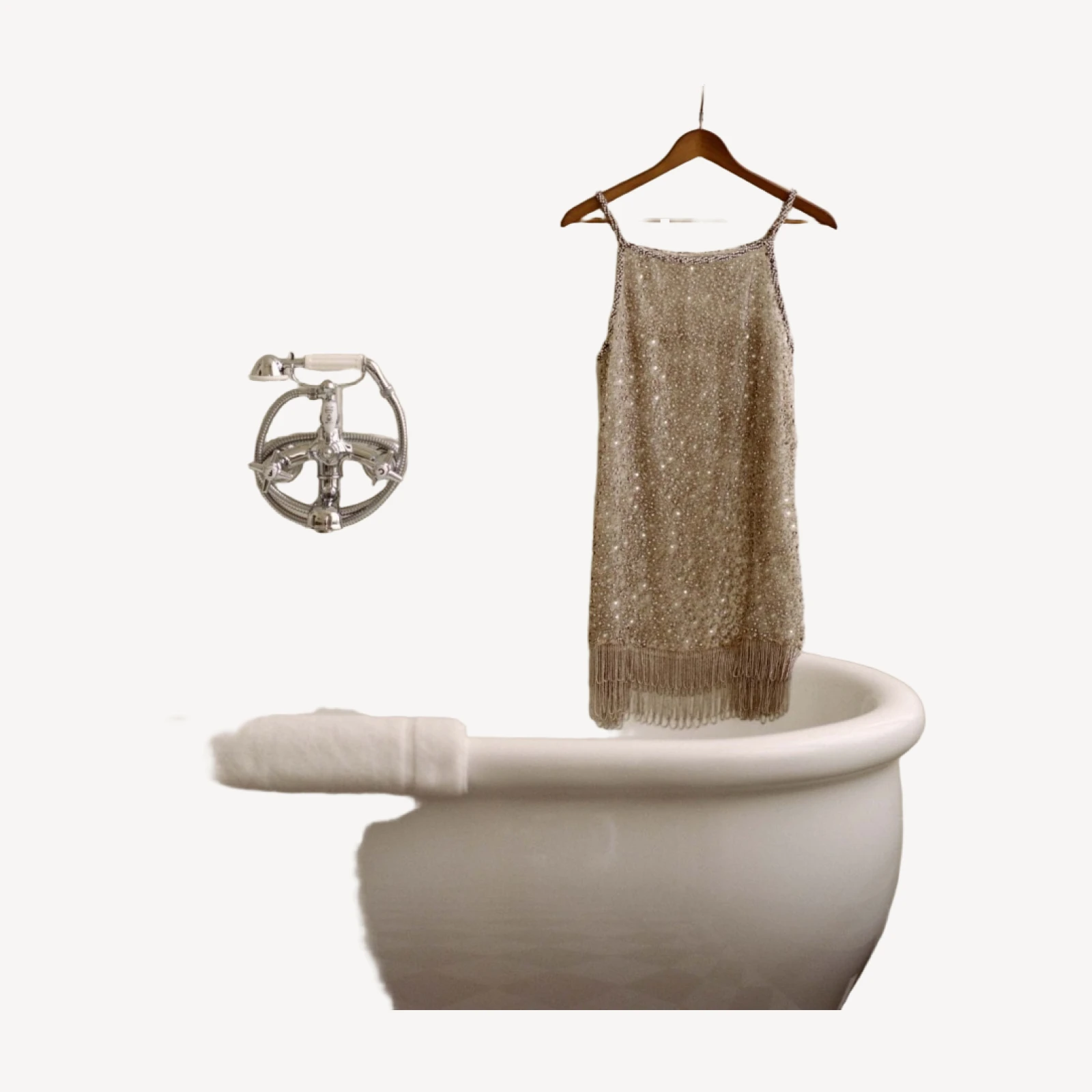 GALA DRESS -- CHAMPAGNE