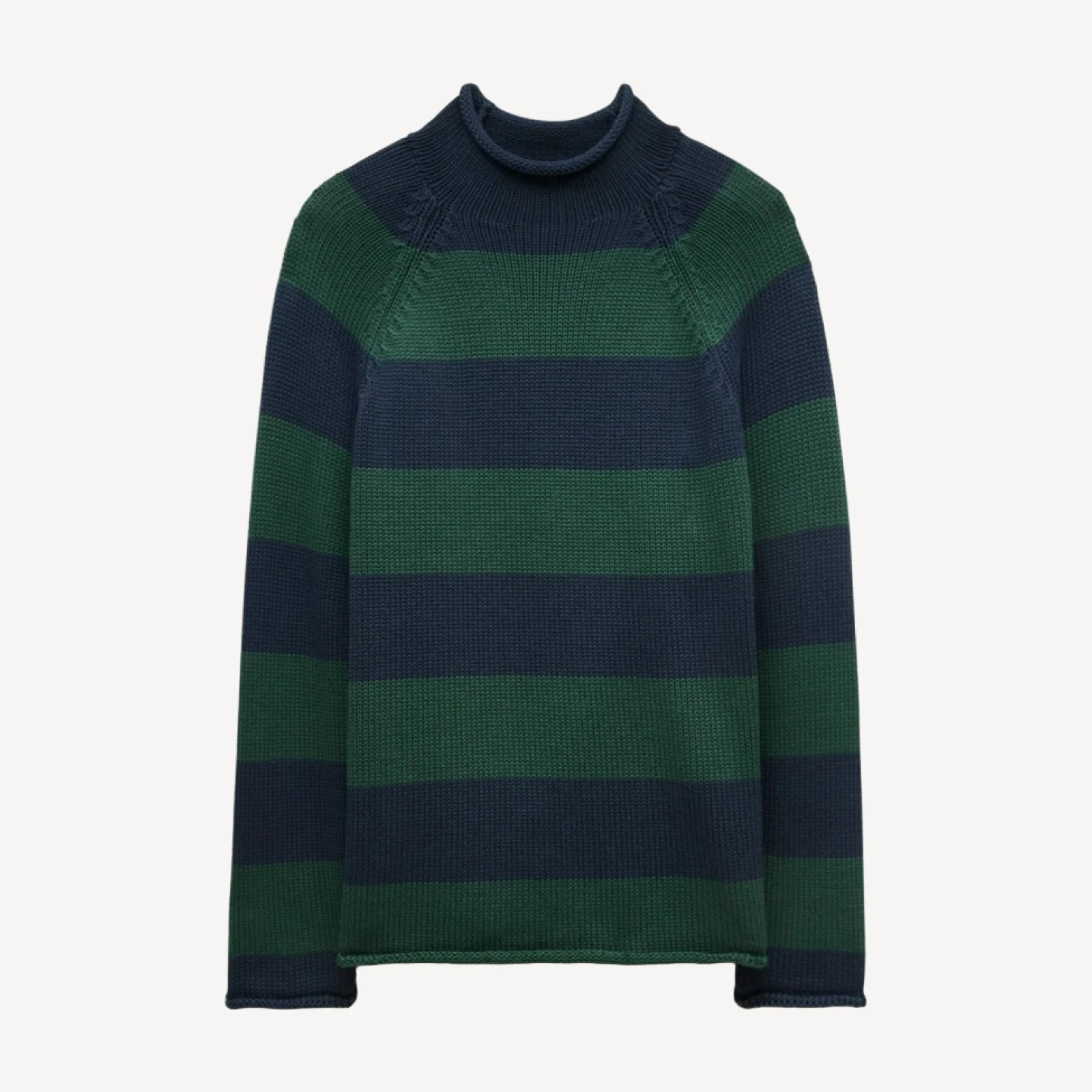 1988 Rollneck™ sweater in stripe