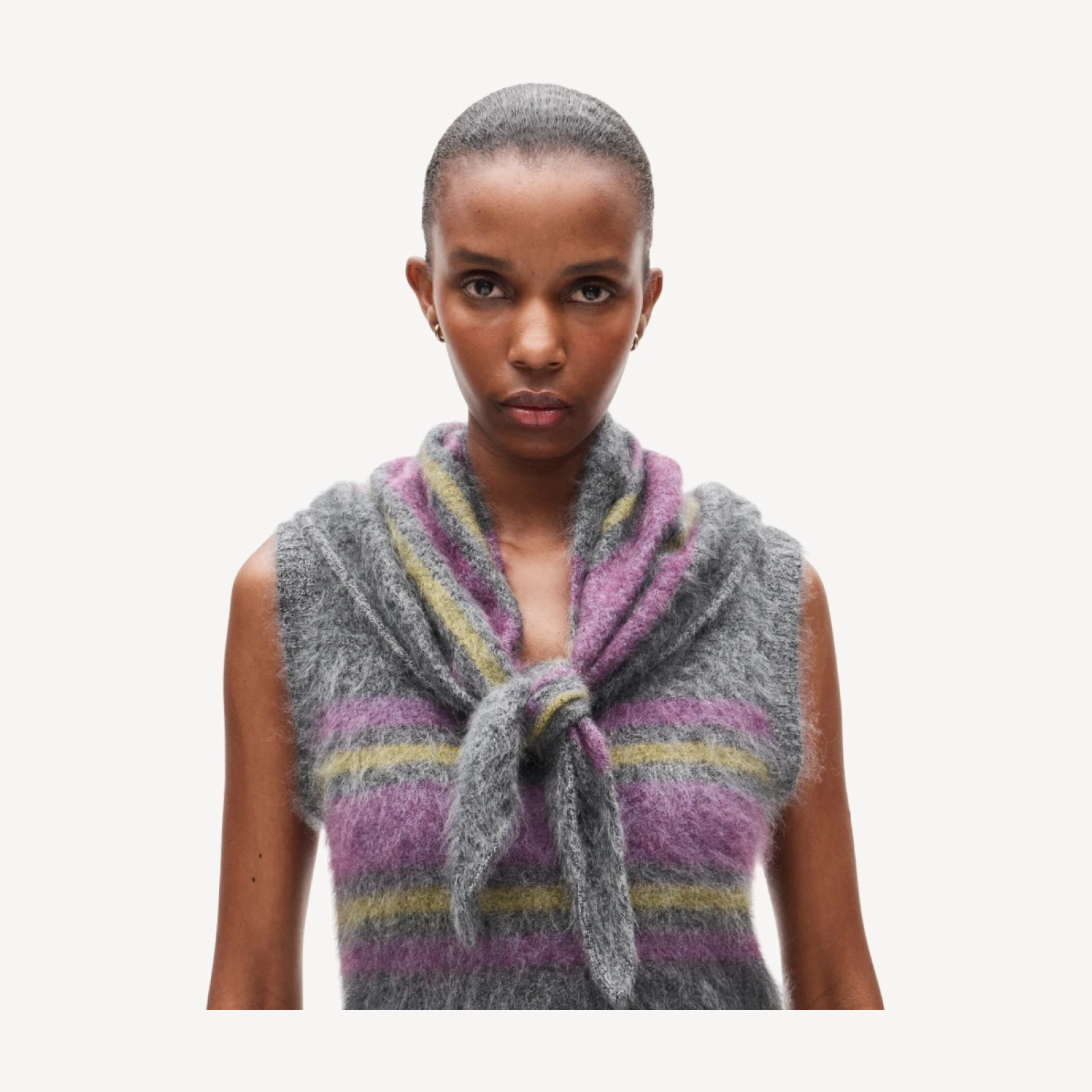 Eckhaus Latta x J.Crew brushed cashmere bandana