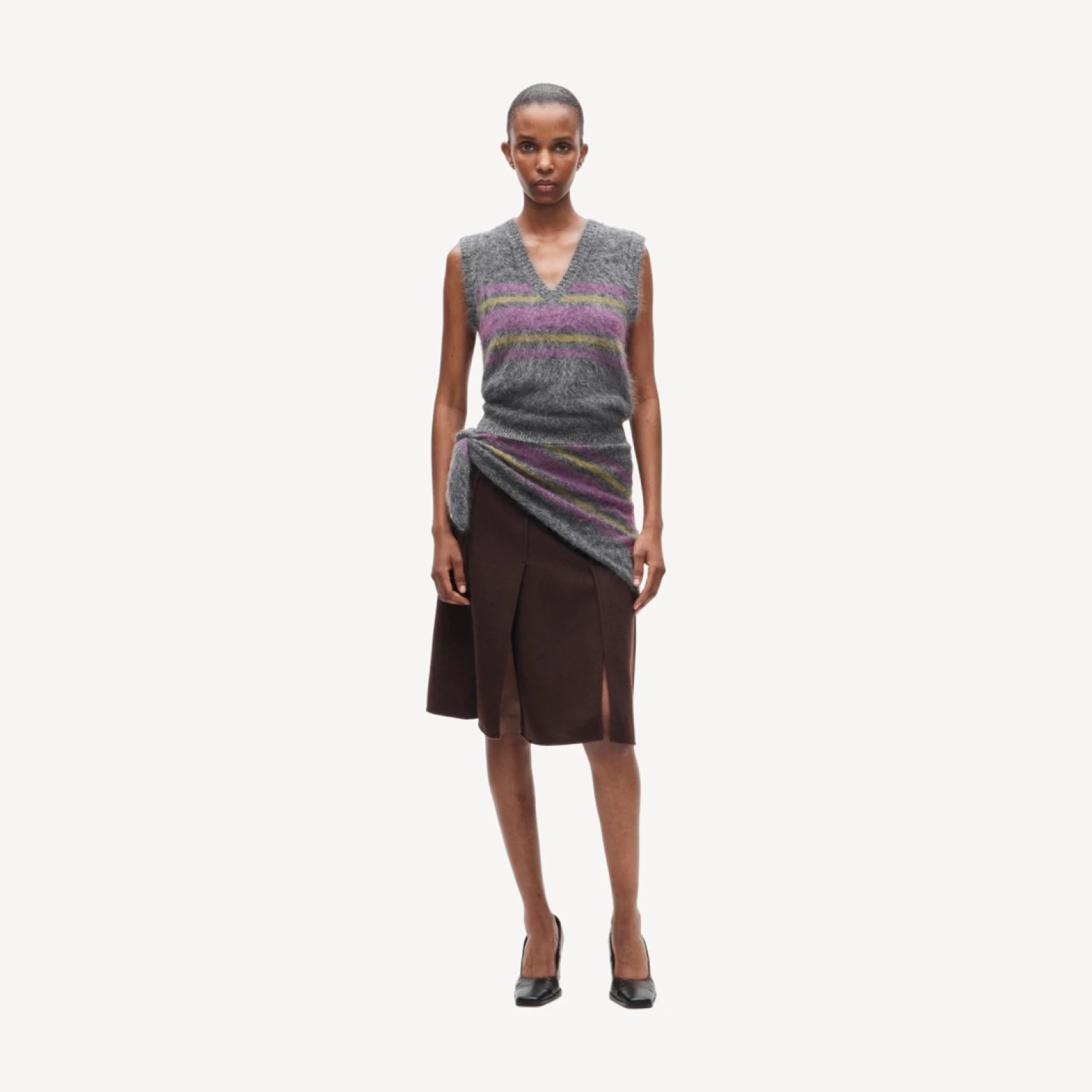 Eckhaus Latta x J.Crew brushed cashmere bandana