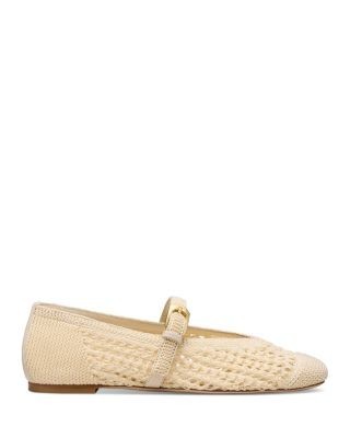 Stuart Weitzman Women's Leora Mary Jane Flats
