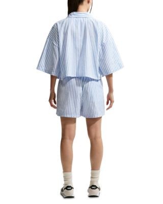 Nike Sportswear Chill Poplin Women's Oversized Striped Top