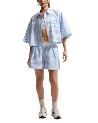 Nike Sportswear Poplin Stripe Shorts