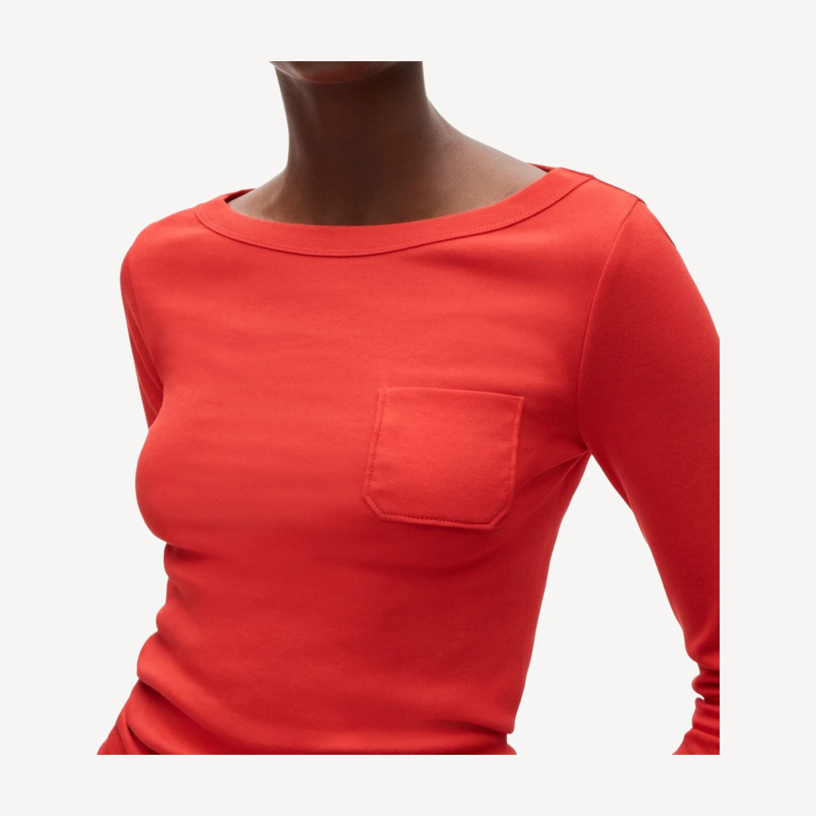Perfect-fit three-quarter sleeve T-shirt