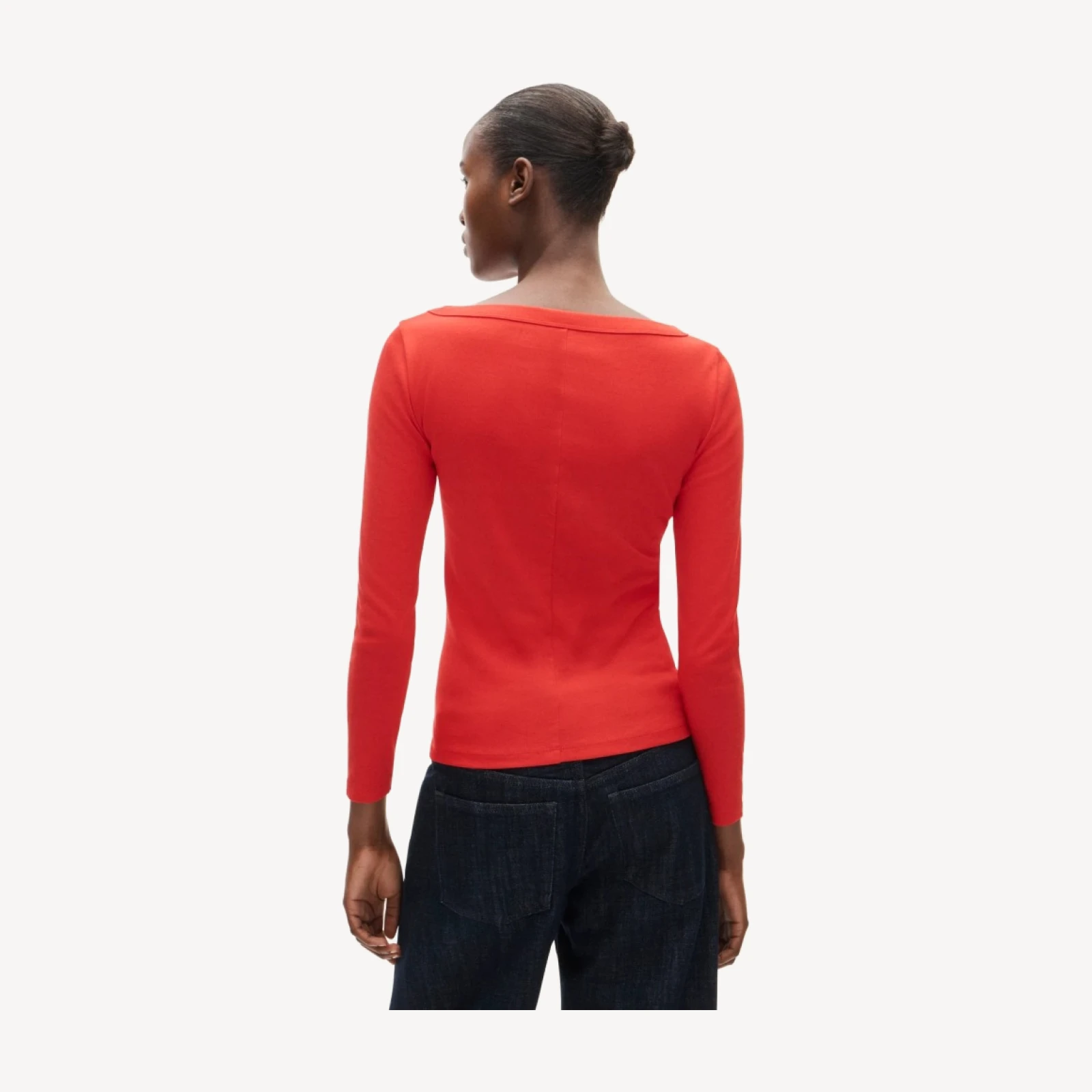 Perfect-fit three-quarter sleeve T-shirt
