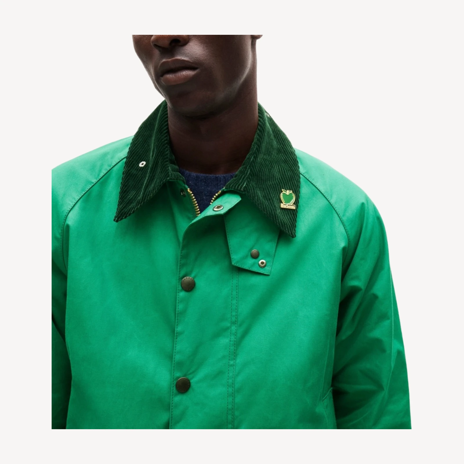 Men's Barbour® x J.Crew Beaufort jacket in Hybrid/Aero™ waxed cotton