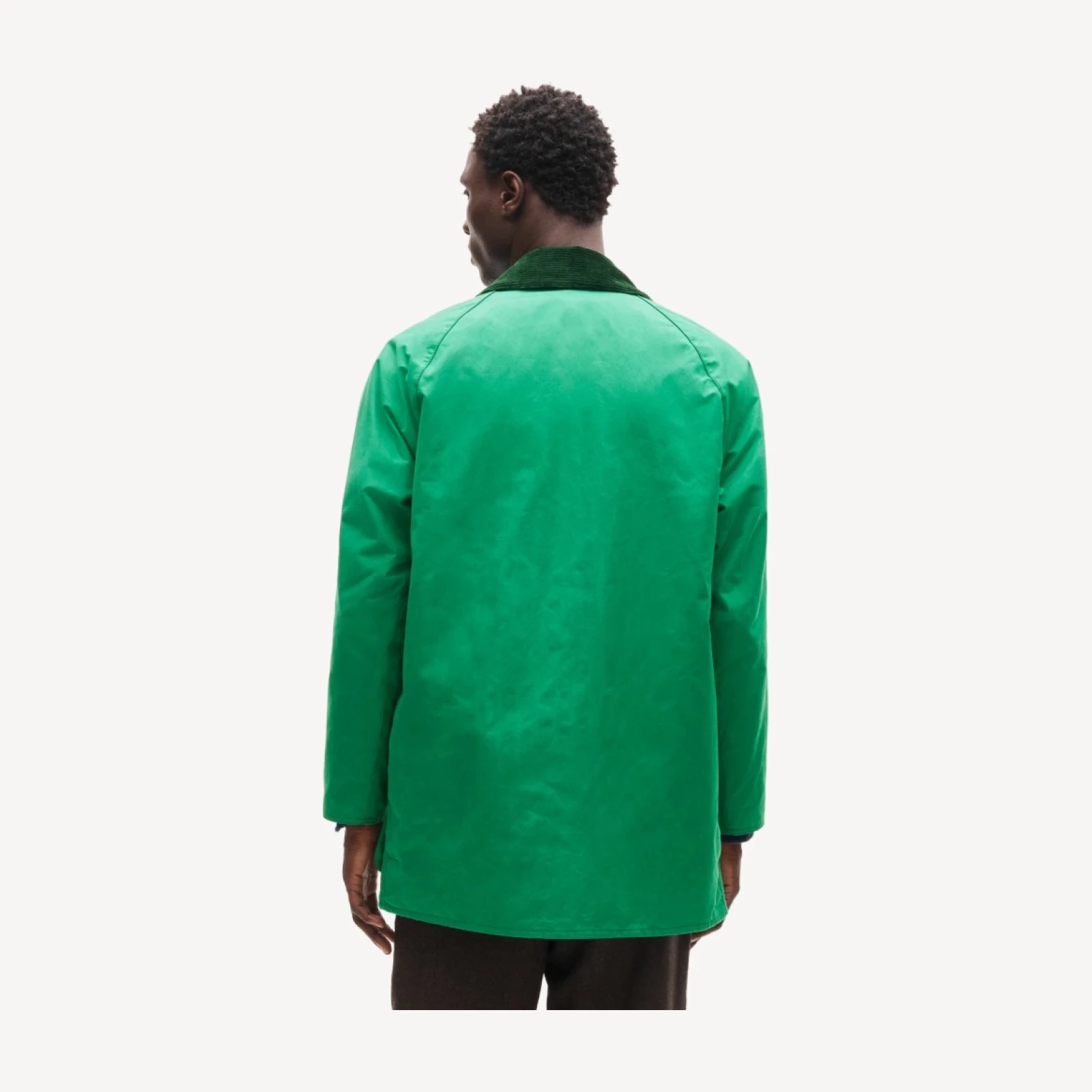 Men's Barbour® x J.Crew Beaufort jacket in Hybrid/Aero™ waxed cotton